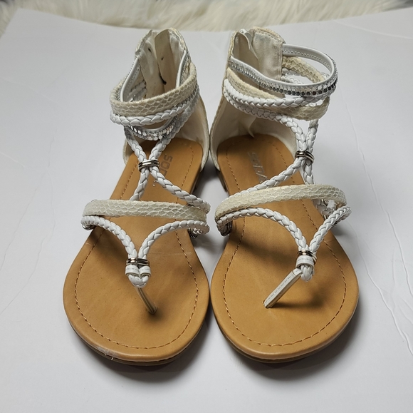 Soda Cream white women sandals
